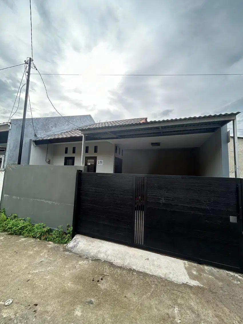 Rumah 1 lantai sudah renovasi di Belakang Kantor Imigrasi GDC Depok