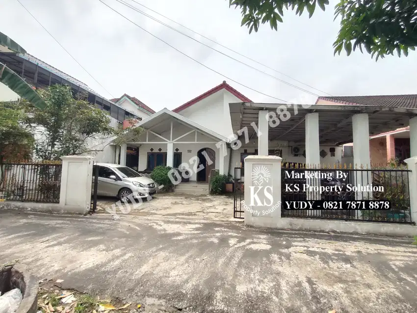 Rumah Strategis di Belakang Hotel Amaris Demang Lebar Daun Palembang