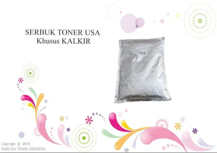 SERBUK TONER USA Khusus KALKIR Berkualitas 1kg