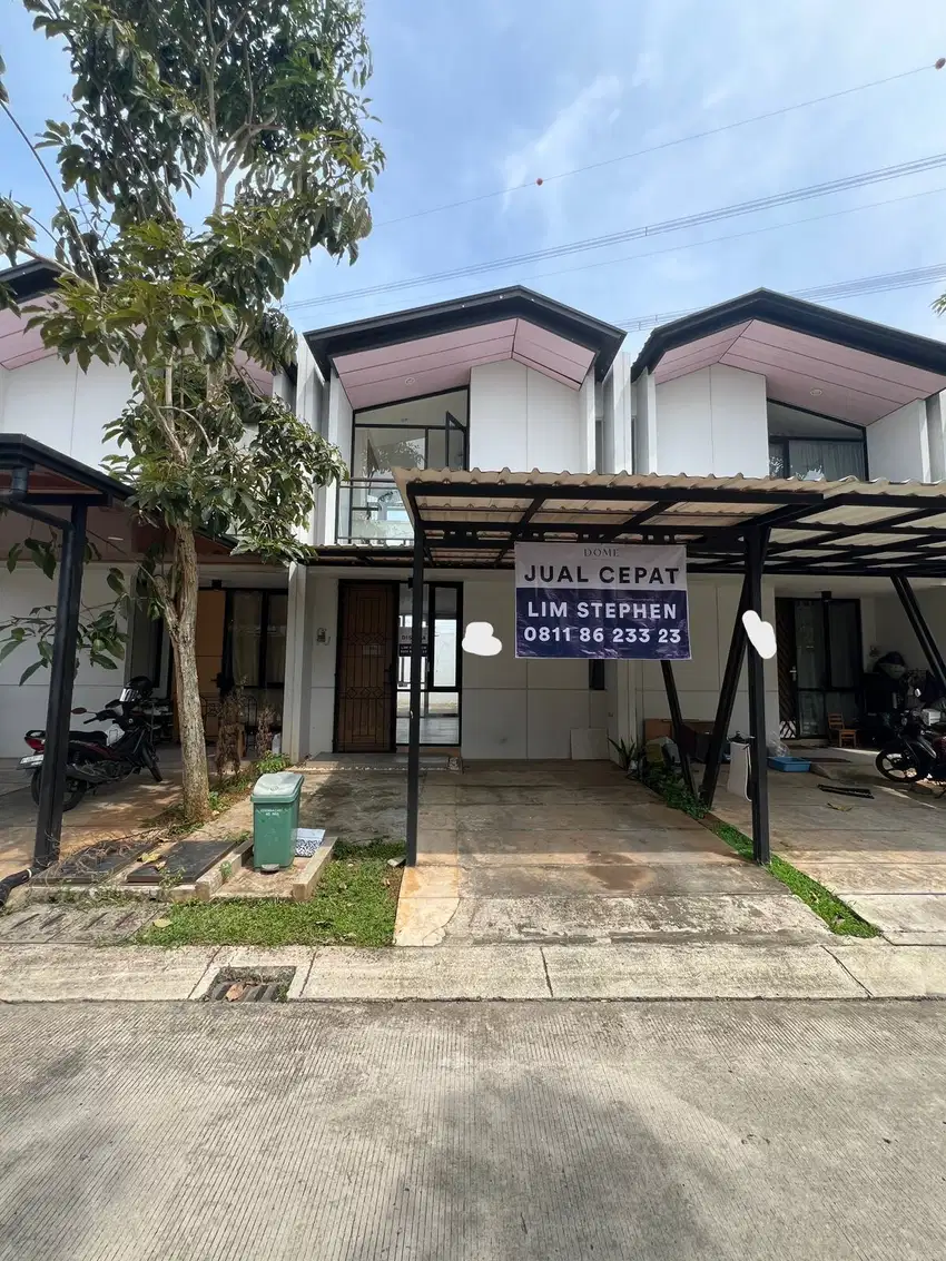 Disewa Rumah Semi Furnish 2 Kamar tidur Luas 84 meter Lippo Karawaci