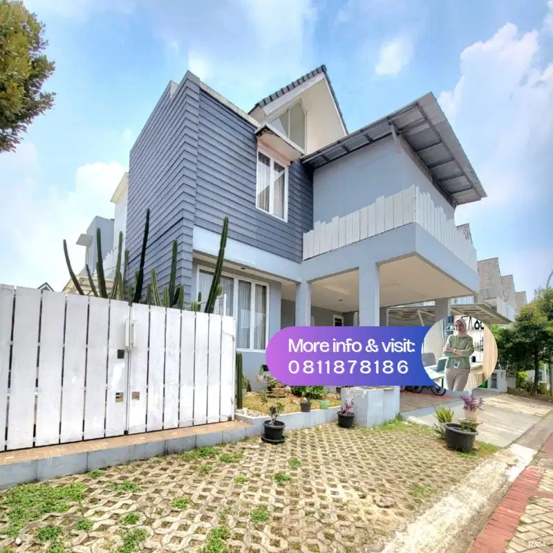 Rumah Discovery Dengan Swimming Pool Posisi Hoek Bintaro Jaya
