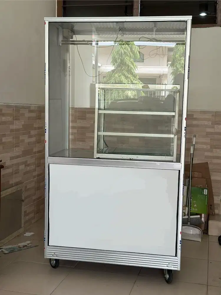 Rombong pop up fnb kopi alumunium