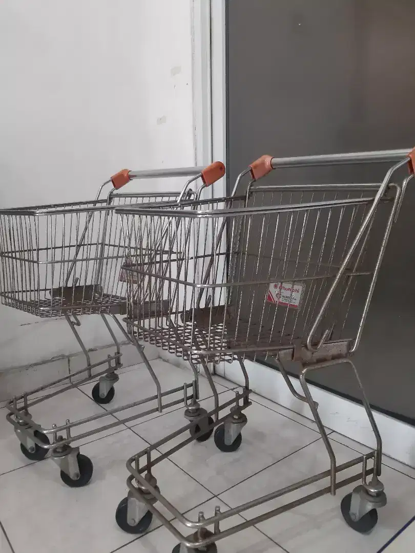 Troli Belanja Supermarket 2 Pcs