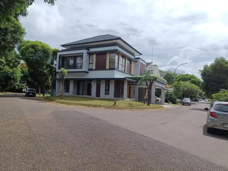 Dijual Rmh Minimalis Modern Verdant Ville Blok H5 , posisi hoek