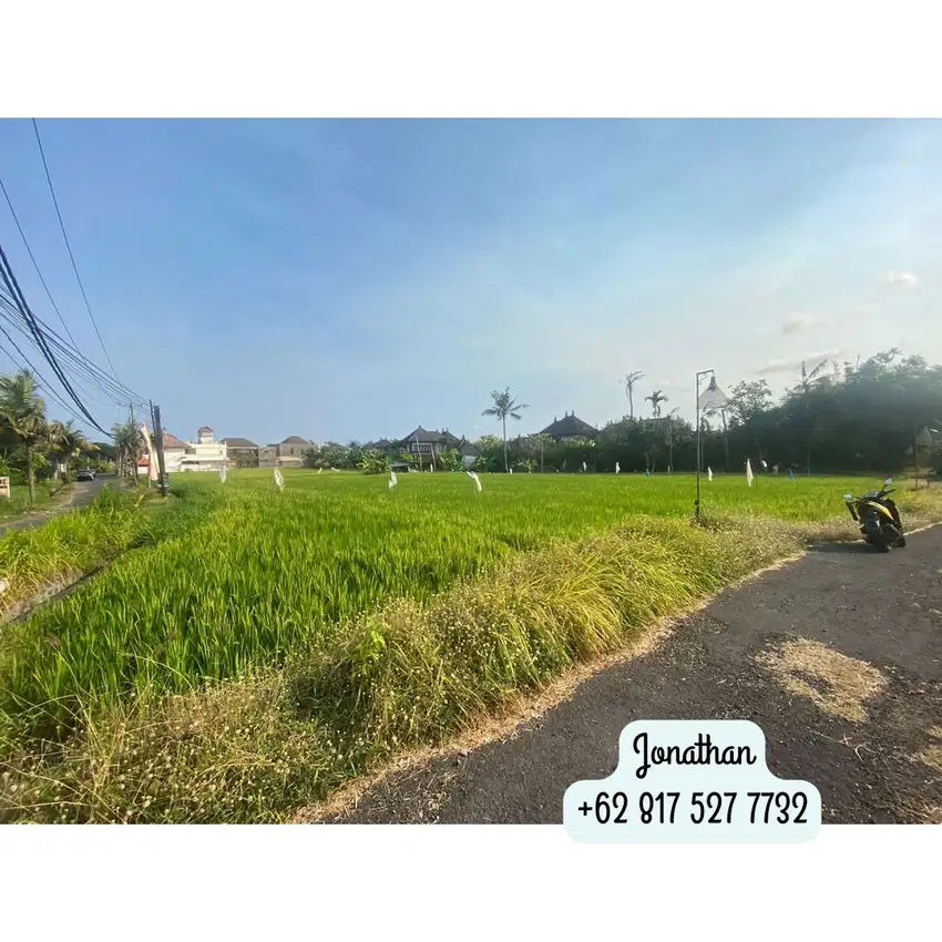 Tanah strategis di Pantai keramas