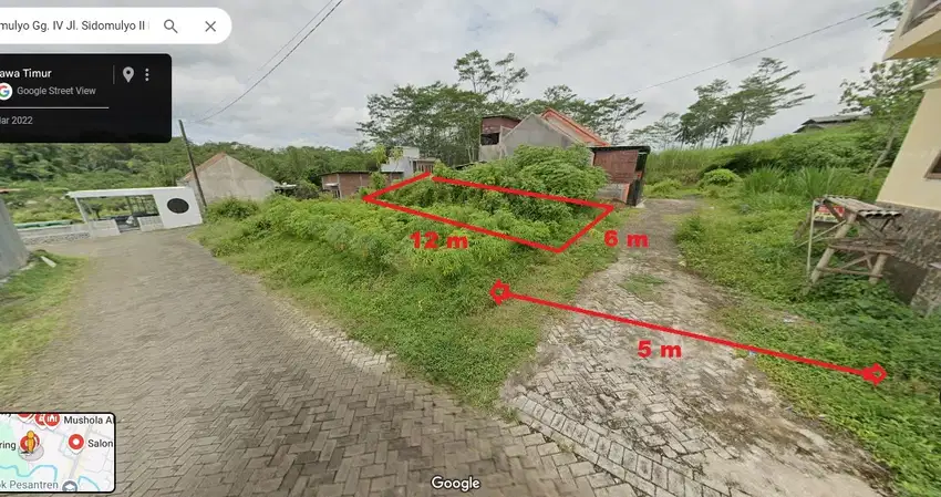 tanah berlokasi strategis dekat smk unggulan dijual murah