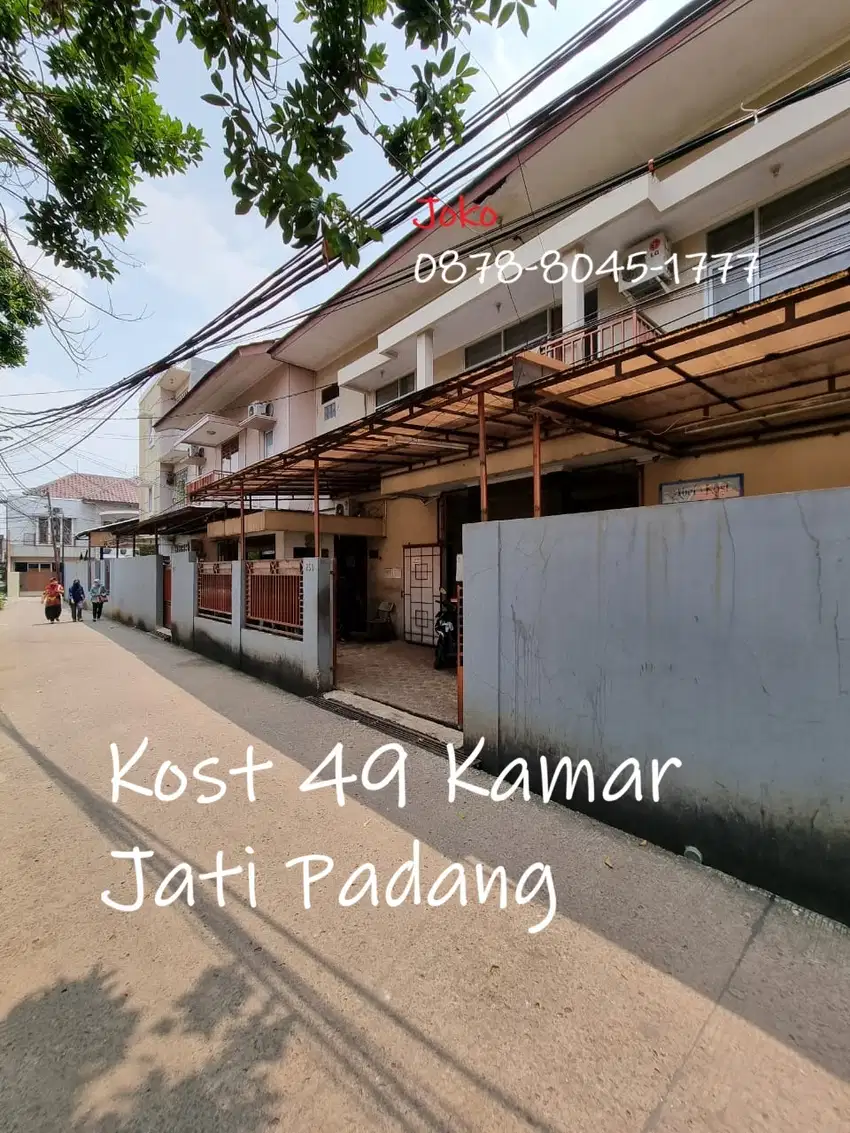 Rumah Kost 49 Kamar PENUH di Jati Padang dkt TB Simatupang Jaksel