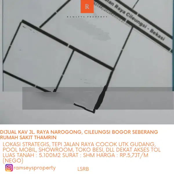 Kav Narogong Raya, Cileungsi Bogor