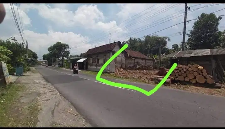 Dijual Tanah Pinggir Jalan utama Sidomoyo Godean