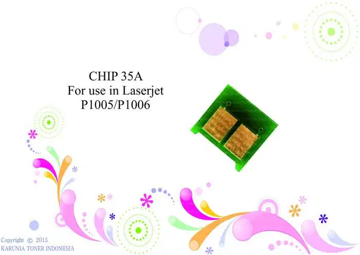 Chip Toner Cartridge HP Laserjet 35A 85A 05A 78A 36A 55 Murah