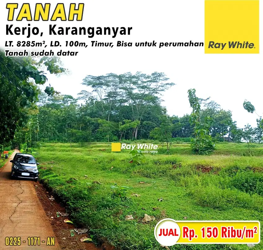 Dijual Tanah di Kerjo Karanganyar