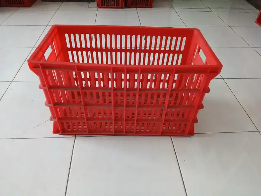 Keranjang plastik besar 60 x 30 x 35