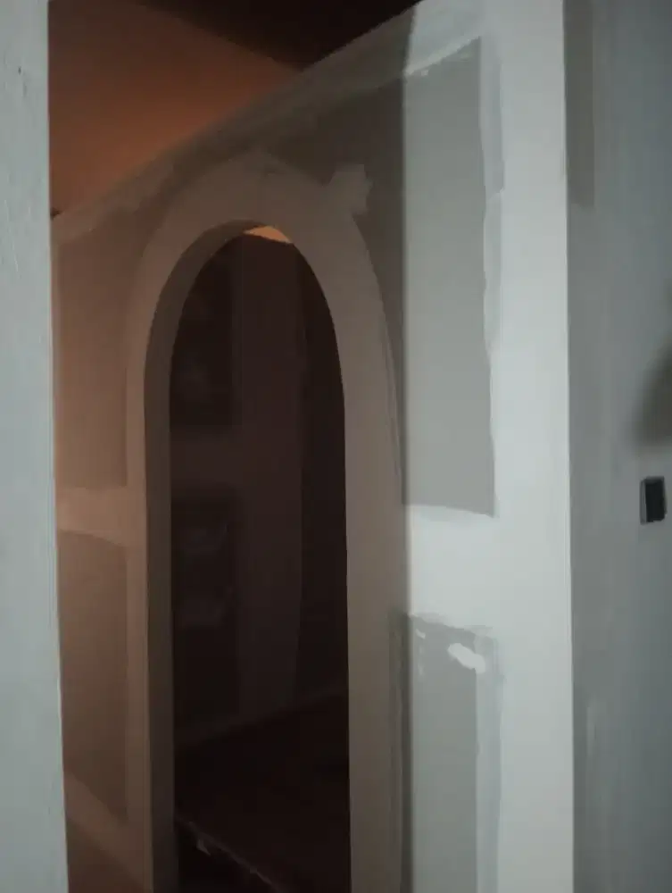 Jasa gipsum dan partisi dan Lis molding