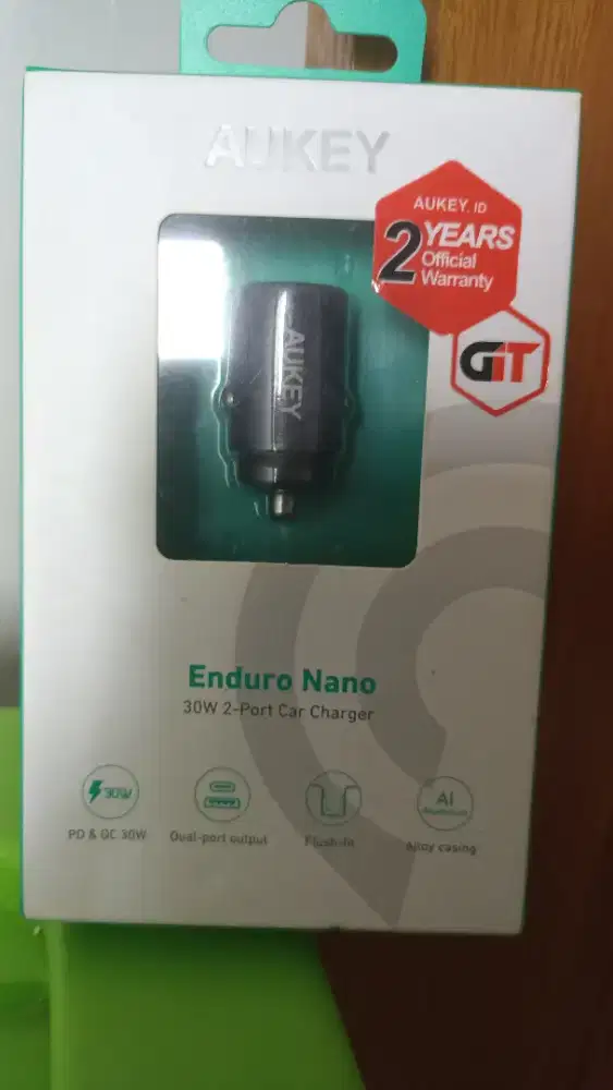 Aukey Port Car Charger 30 Watt