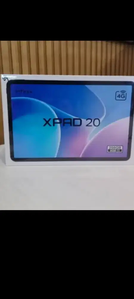 Tablet infinix XPAD 20 LTE 4/128 SIM card sinyal 4G LTE