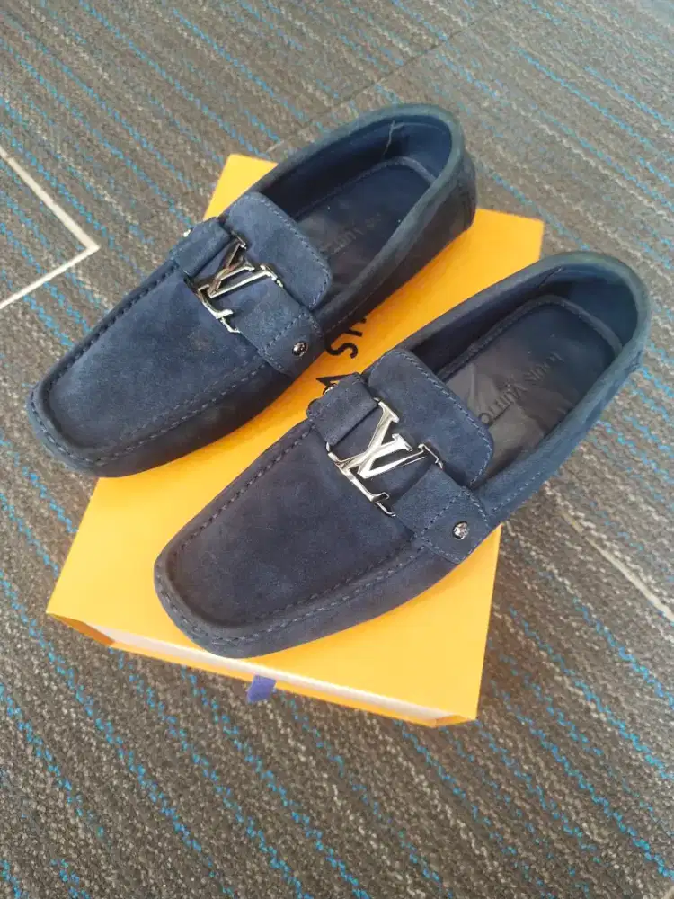 Authentic LOUIS VUITTON MONTE CARLO slip on