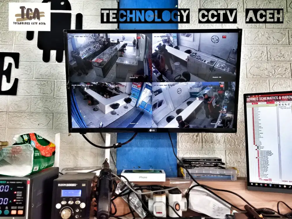 PAKET CCTV 4 CHANNEL HILOOK SIAP PASANG