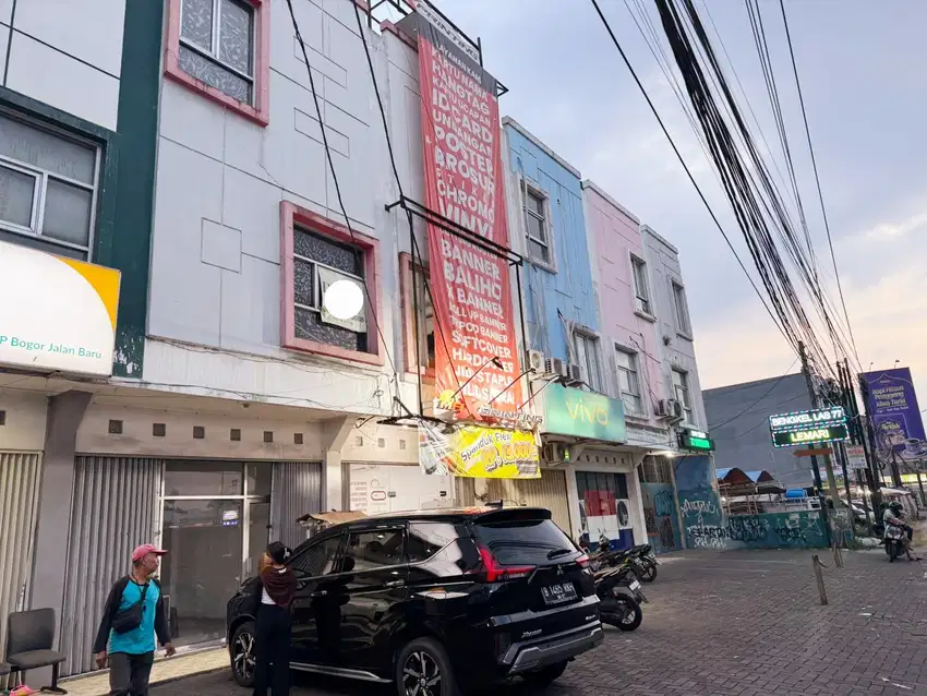 Jual Ruko startegis 3lantai di Sholeh Iskandar Bogor