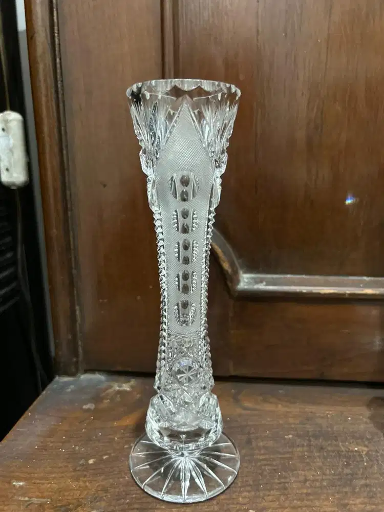Kristal bohemia vase