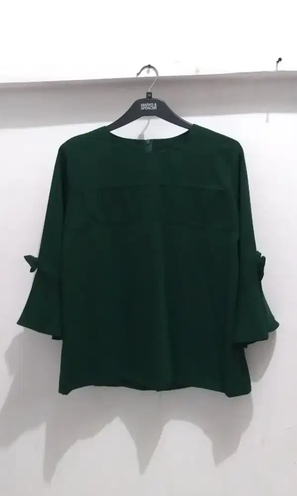 Blouse Hijau Botol