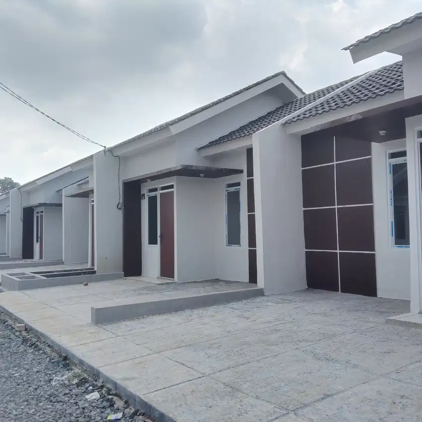 Rumah subsidi hanya 5 menit dari stasiun Parung panjang double dinding