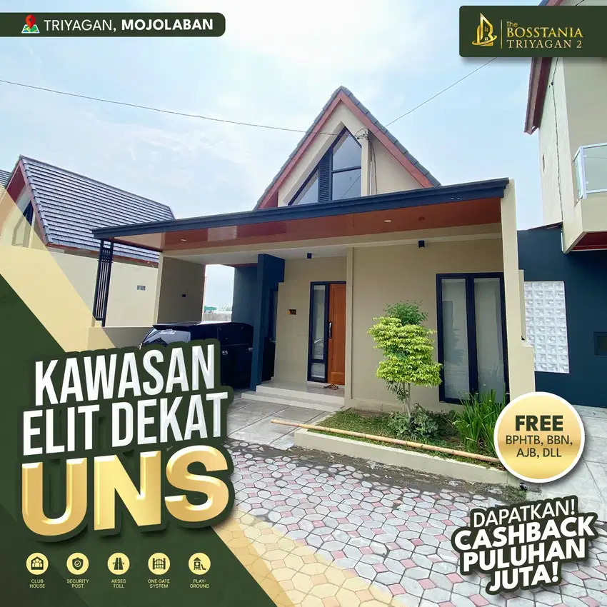 Investasi Terbaik! Rumah Mewah di Lokasi Strategis Dekat Kampus UNS