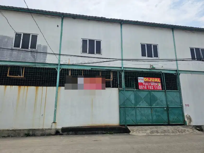 Dijual Gudang 2 Gandeng Dadap tangerang