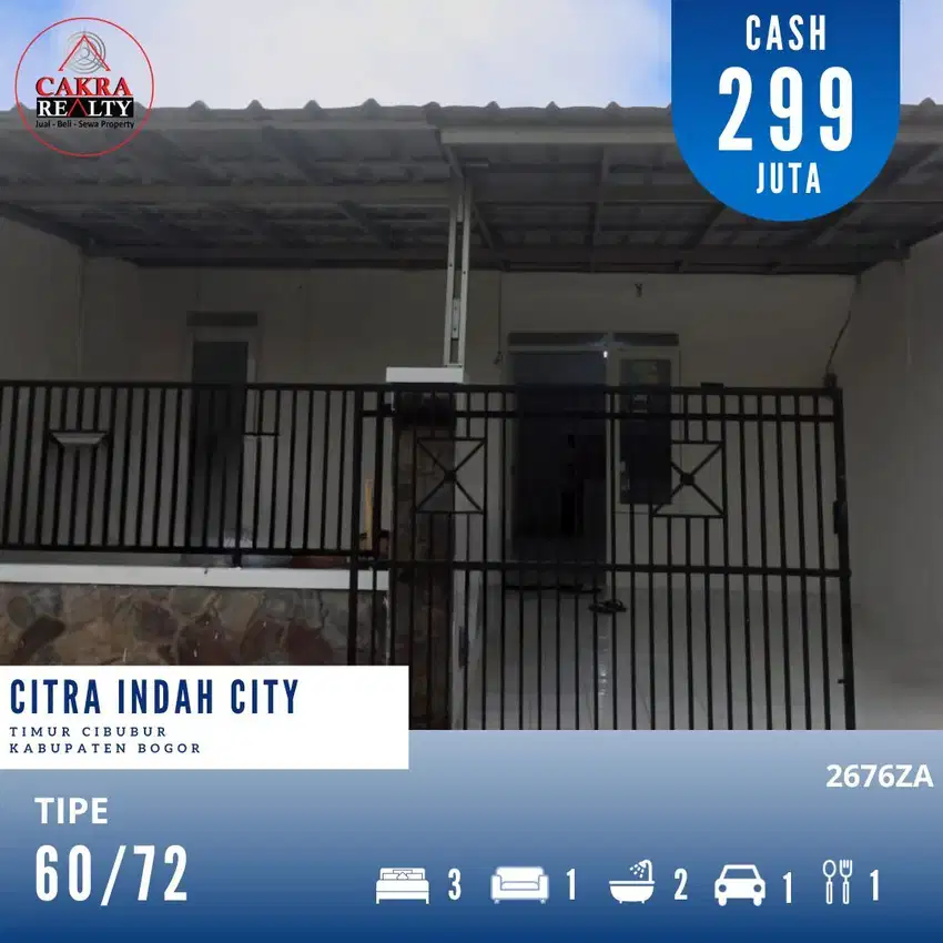 Dijual Rumah Bergaya Hidup Santai Free AC Turun Harga