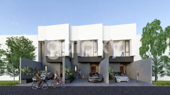 strategis dekat Unair dan Galaxy Mall Desain modern kontemporer