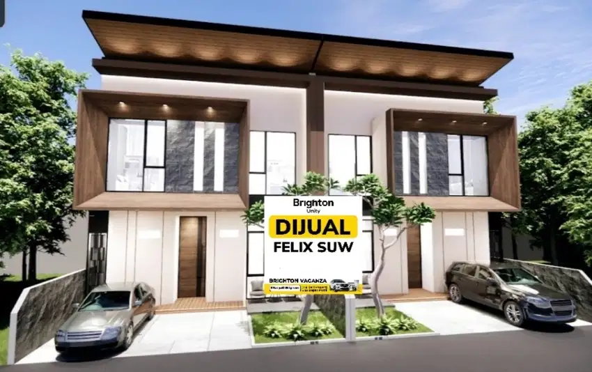 Jual Rumah Baru 2 lt  Woodland Citraland