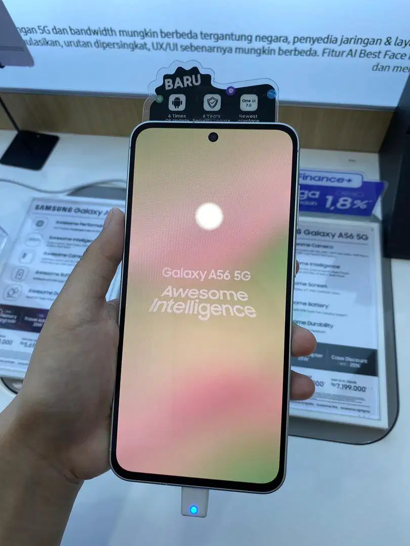 Galaxy A56 5G free upgrade memory!