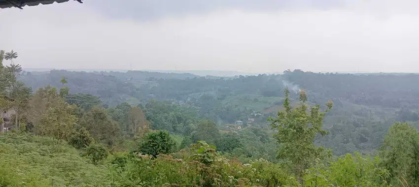 di jual lahan view perbukitan di parungkuda sukabumi