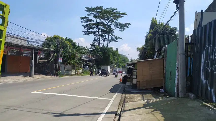 Tanah komersial area niaga,jln raya Ciawi,Bogor