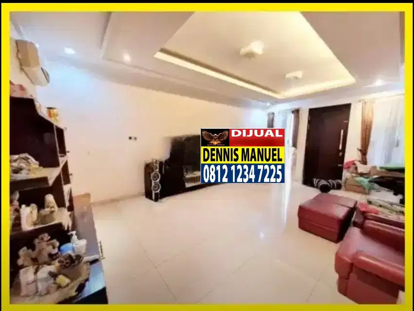 RUMAH MURAH LUAS 563M² DI JALAN RAYA JELAMBAR DEKET KE ANGKE, TAMBORA
