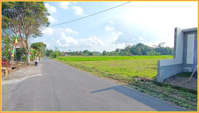 2 Unit Terakhir, Tanah di Kaliurang Dekat Kampus UII : View Sawah