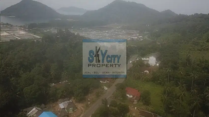 Jual Tanah Murah Hadap Laut di Hanura Lampung