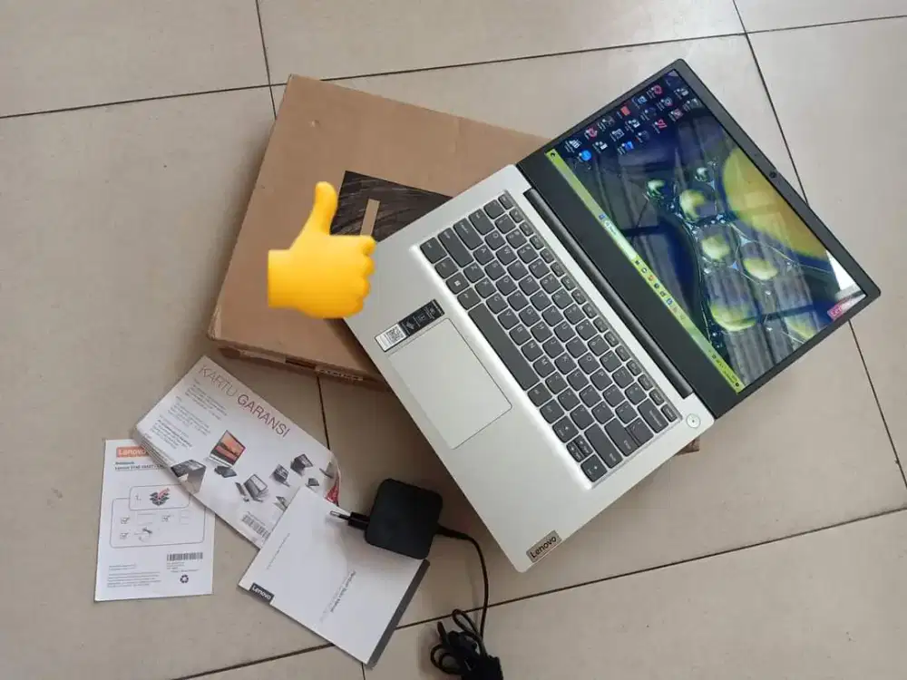 SECOND RASA BARU LIKENEW LAPTOP LENOVO IDEAPAD SLIM 1 RAM 8GB FULSET
