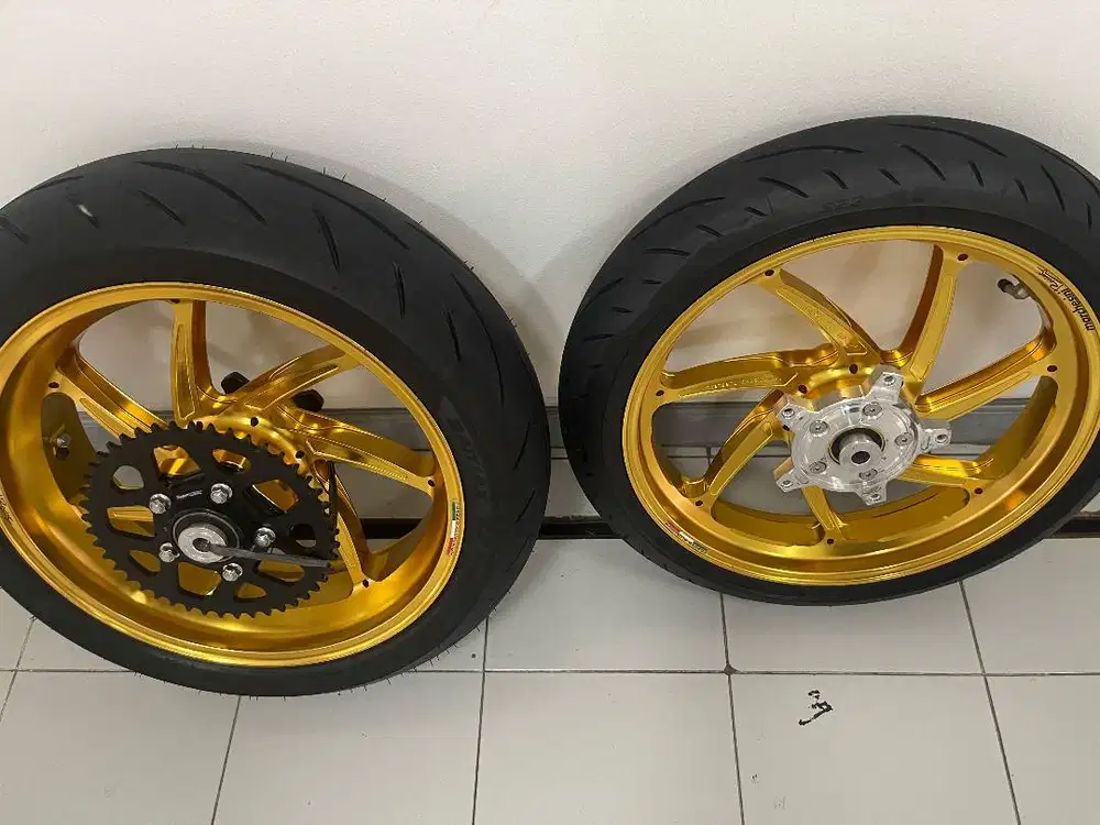 Jual Velg motor Marchesini Wheels M7 Gold Glossy