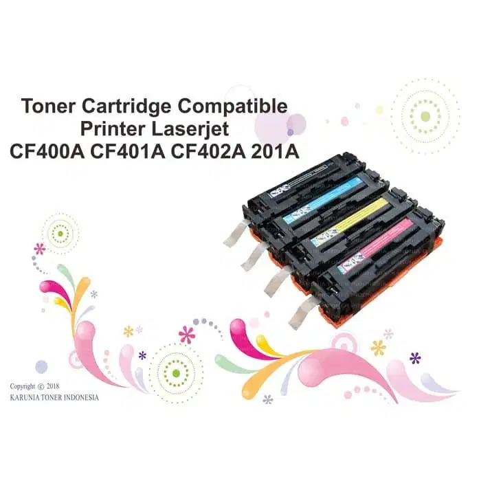 Toner Hp 201A Compatible C M Y K HP Laserjet seri M252,MFP M277 - Mera