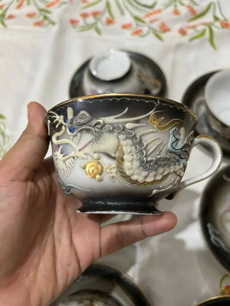 Vintage dragonware tea set japanese
