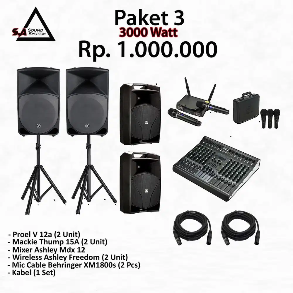 Sound system musik