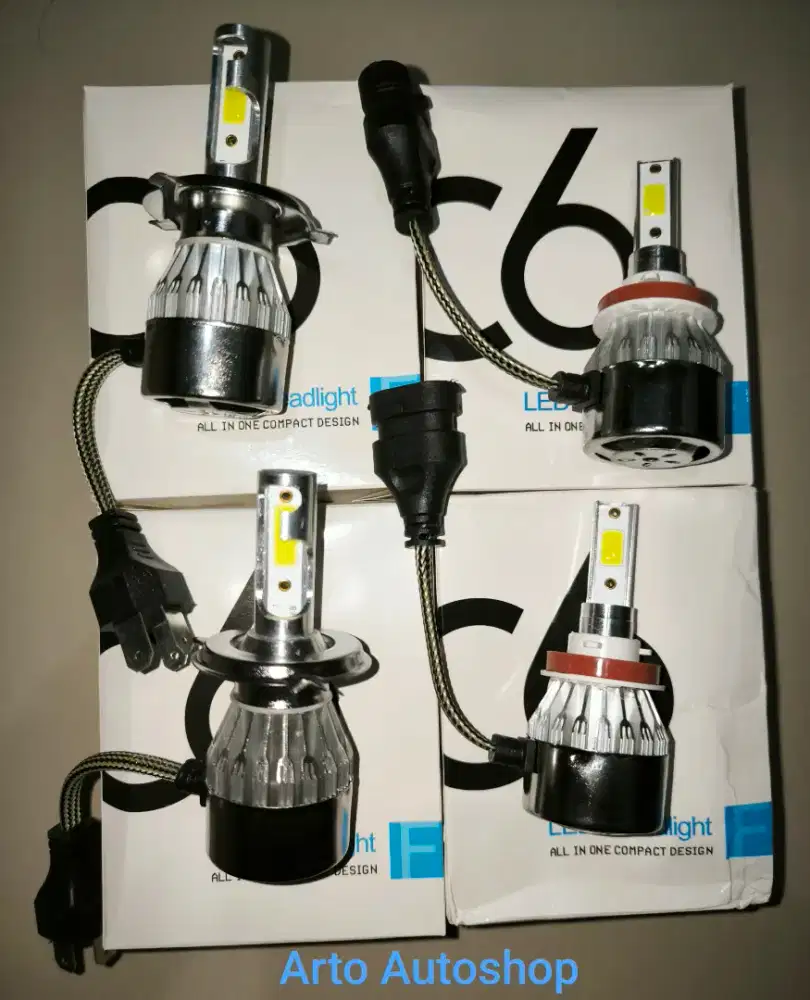 Lampu Mobil H4, H11, H-7, HB4 9005, HB3 9006