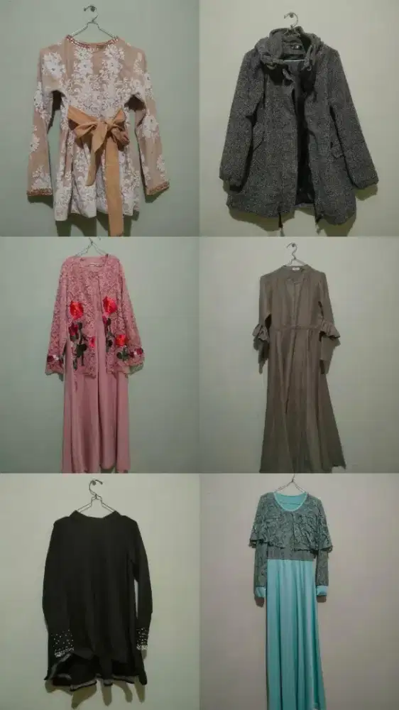 dress kondangan size S muat BB 40-50kg