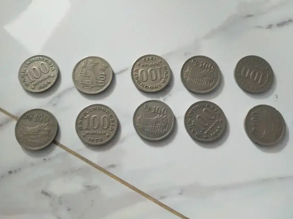 Koin 100 tahun 1973