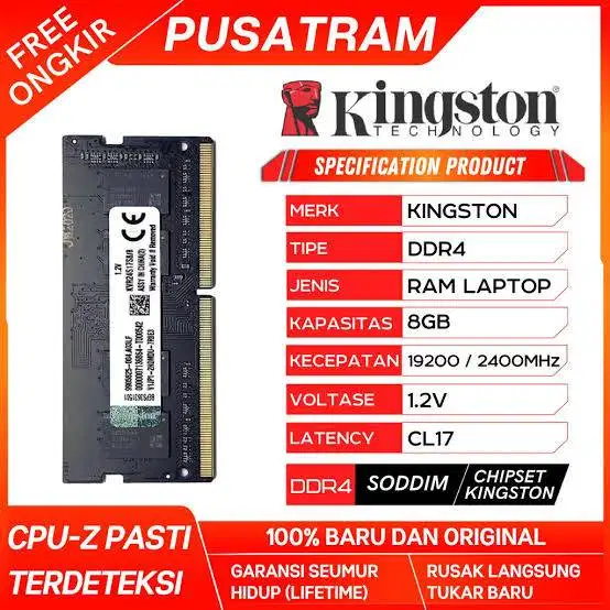 DI JUAL RAM DDR 4 KINGSTONE