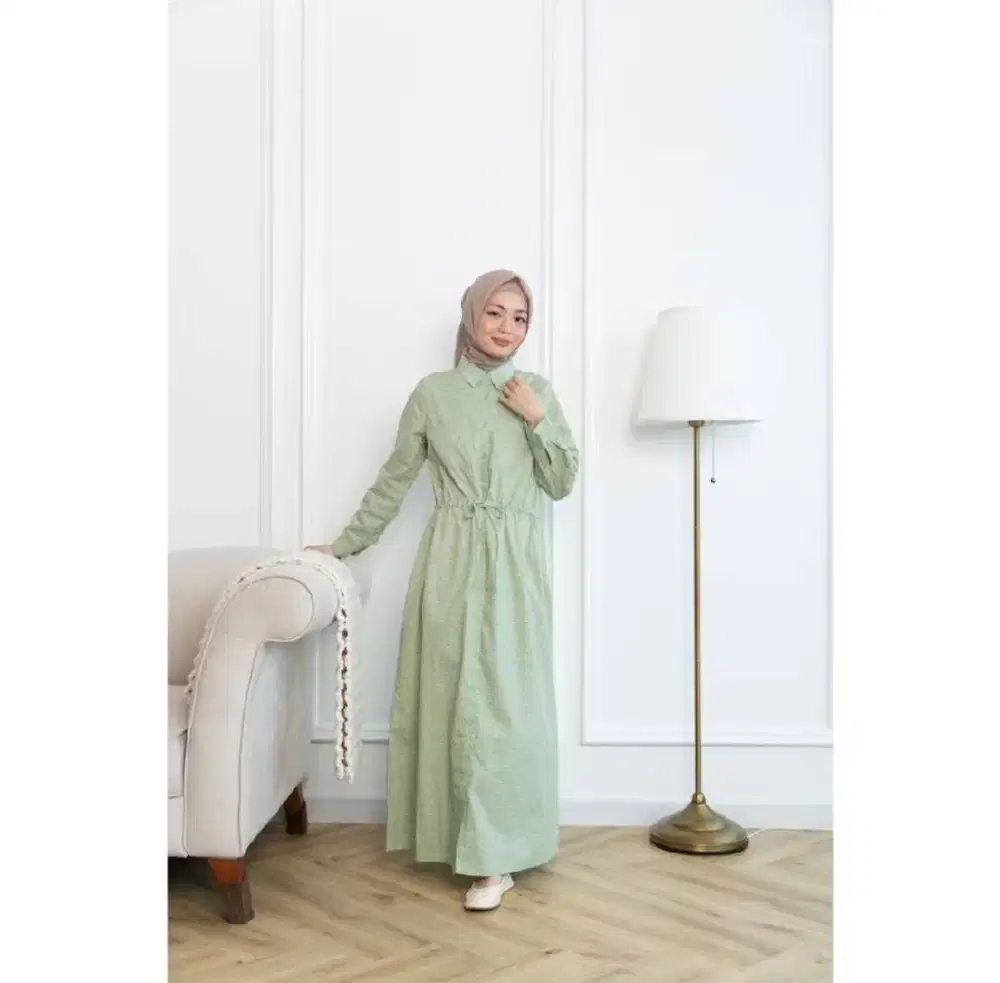 Gamis katun ultraviolet