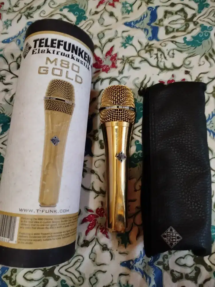 Micropone telefunken M 80 gold