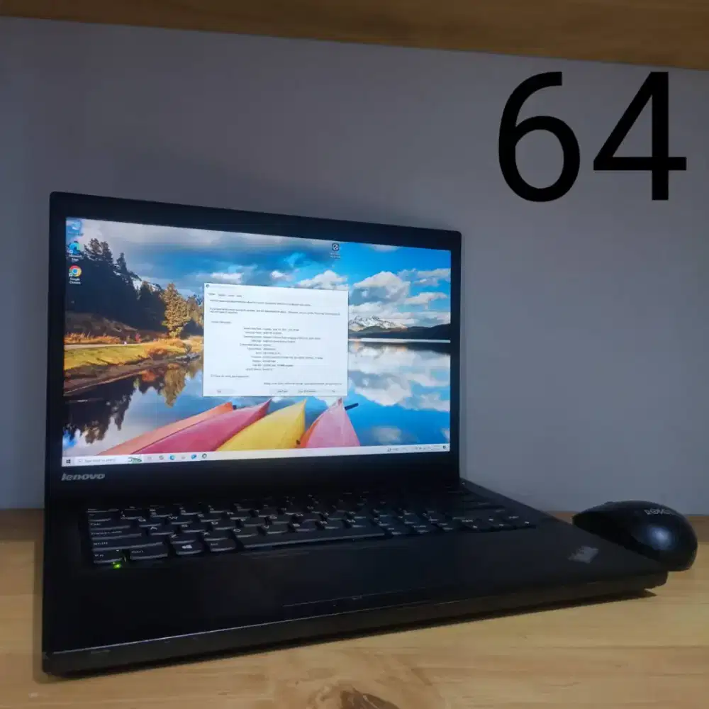 Lenovo thinkpad T440s Core i5 - 4300U DDR 8GB SSD 256GB 14 Fhd 2 Jam