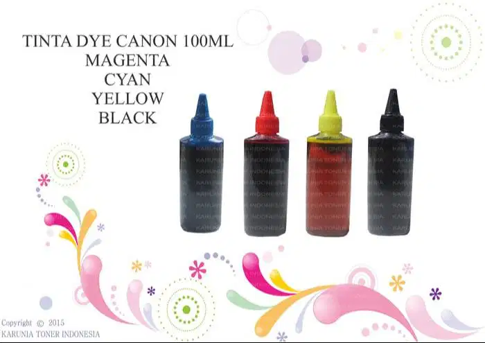TINTA CANON CMYK 100ML (I SET 4 WARNA ) Berkualitas