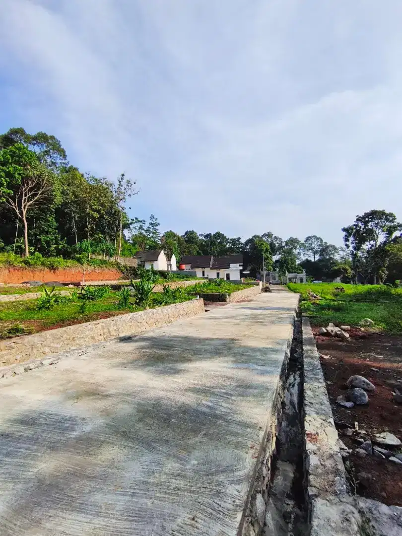 Tanah Dp 60 juta view pegunungan di gunung pati